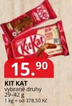 Potraviny CZ Kit kat nabídka