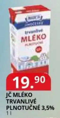 Potraviny CZ Madeta Jč mléko trvanlivé plnotučné 3,5% nabídka
