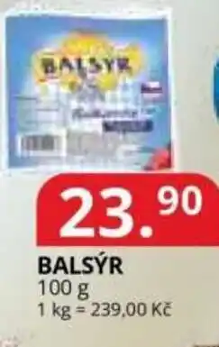 Potraviny CZ Balsýr nabídka