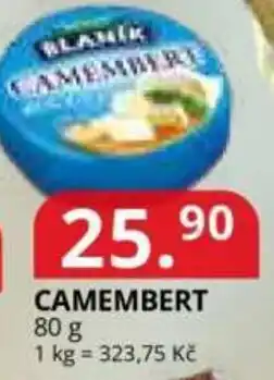 Potraviny CZ Camembert nabídka
