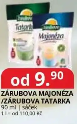 Potraviny CZ Zárubova majonéza/ zárubova tatarka nabídka