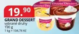 Potraviny CZ Grand dessert nabídka