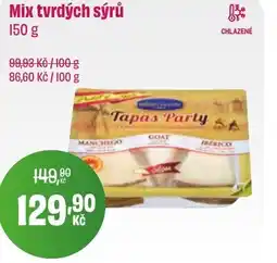 BonVeno Mix tvrdých sýrů nabídka