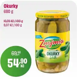BonVeno Okurky nabídka