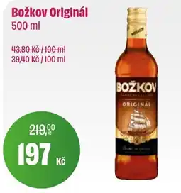 BonVeno Božkov Originál nabídka