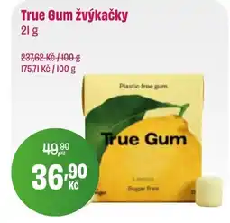 BonVeno True Gum žvýkačky nabídka