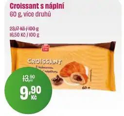 BonVeno Croissant s náplní nabídka