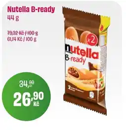 BonVeno Nutella B-ready nabídka