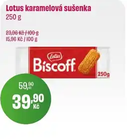 BonVeno Lotus karamelová sušenka nabídka