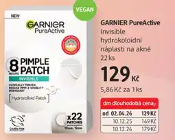 dm drogerie GARNIER PureActive Invisible hydrokoloidní náplasti na akné nabídka