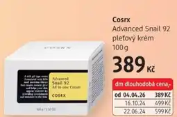 dm drogerie Cosrx Advanced Snail 92 pleťový krém nabídka