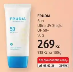 dm drogerie FRUDIA Sun Ultra UV Shield OF 50+ nabídka