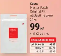 dm drogerie Cosrx Master Patch Original Fit náplasti na akné nabídka