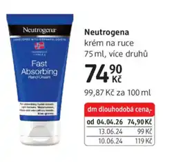 dm drogerie Neutrogena krém na ruce nabídka