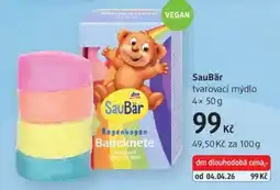 dm drogerie SauBär tvarovací mýdlo nabídka