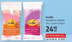 dm drogerie SauBär koupelová tableta nabídka