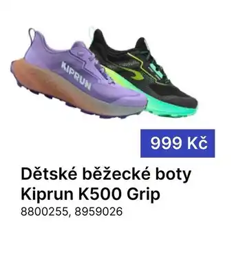 Dětské běžecké boty Kiprun K500 Grip