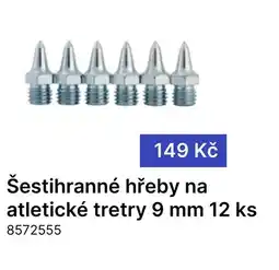 Decathlon Šestihranné hřeby na atletické tretry 9 mm nabídka