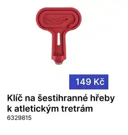 Decathlon Klíč na šestihranné hřeby k atletickým tretrám nabídka