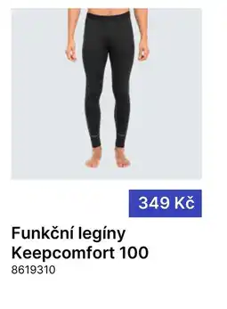 Decathlon Funkční legíny Keepcomfort 100 nabídka