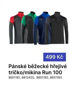 Decathlon Pánské běžecké hřejivé tričko/mikina Run 100 nabídka