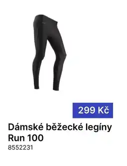 Decathlon Dámské běžecké legíny Run 100 nabídka