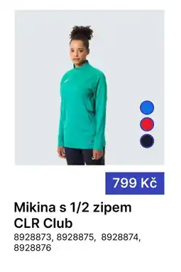 Decathlon Mikina s 1/2 zipem CLR Club nabídka