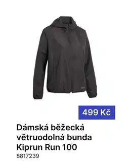 Decathlon Dámská běžecká větruodolná bunda Kiprun Run 100 nabídka
