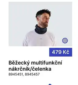 Decathlon Běžecký multifunkční nákrčník/čelenka nabídka
