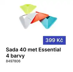 Decathlon Sada 40 met Essential 4 barvy nabídka