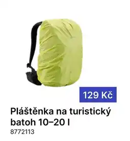 Decathlon Pláštěnka na turistický batoh nabídka