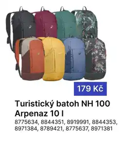 Decathlon Turistický batoh NH 100 Arpenaz nabídka