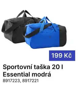 Decathlon Sportovní taška Essential modrá nabídka