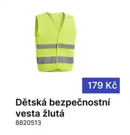 Decathlon Dětská bezpečnostní vesta žlutá nabídka