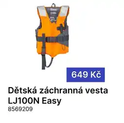 Decathlon Dětská záchranná vesta LJ100N Easy nabídka