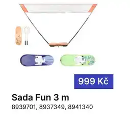 Decathlon Sada Fun 3 m nabídka
