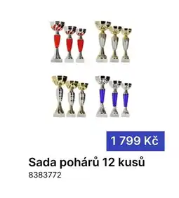 Decathlon Sada pohárů 12 kusů nabídka