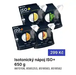 Decathlon Isotonický nápoj ISO+ nabídka