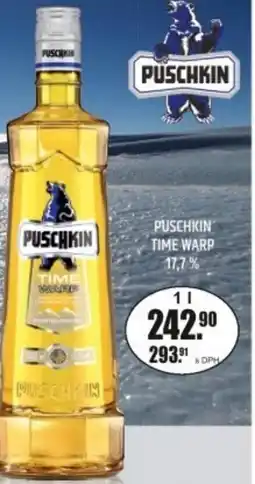 Adam Puschkin time warp 17,7% nabídka