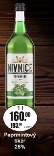 Adam Peprmintový likér 25% nabídka