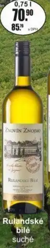 Adam Rulandské bílé suché nabídka