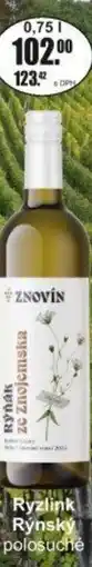 Adam Ryzlink Rýnský polosuché nabídka
