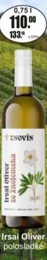 Adam Irsai Oliver polosladké nabídka