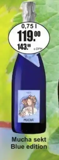 Adam Mucha sekt Blue edition nabídka