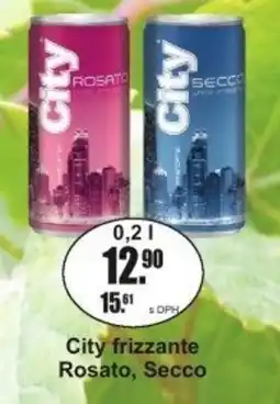 Adam City frizzante Rosato, Secco nabídka