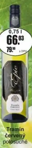 Adam Tramín červený polosuché nabídka