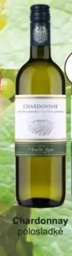 Adam Chardonnay polosladké nabídka