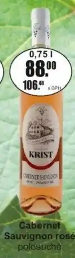 Adam Cabernet Sauvignon rosé polosuché nabídka