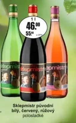 Adam Sklepmistr původní bílý, červený, růžový nabídka