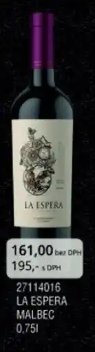 Adam La espera malbec nabídka